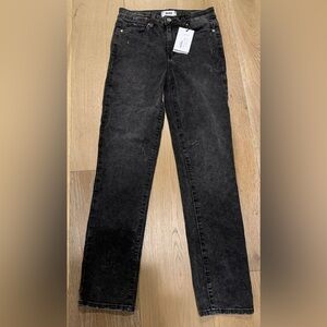 PAIGE Marble Grey Straight Leg Jeans Size 26